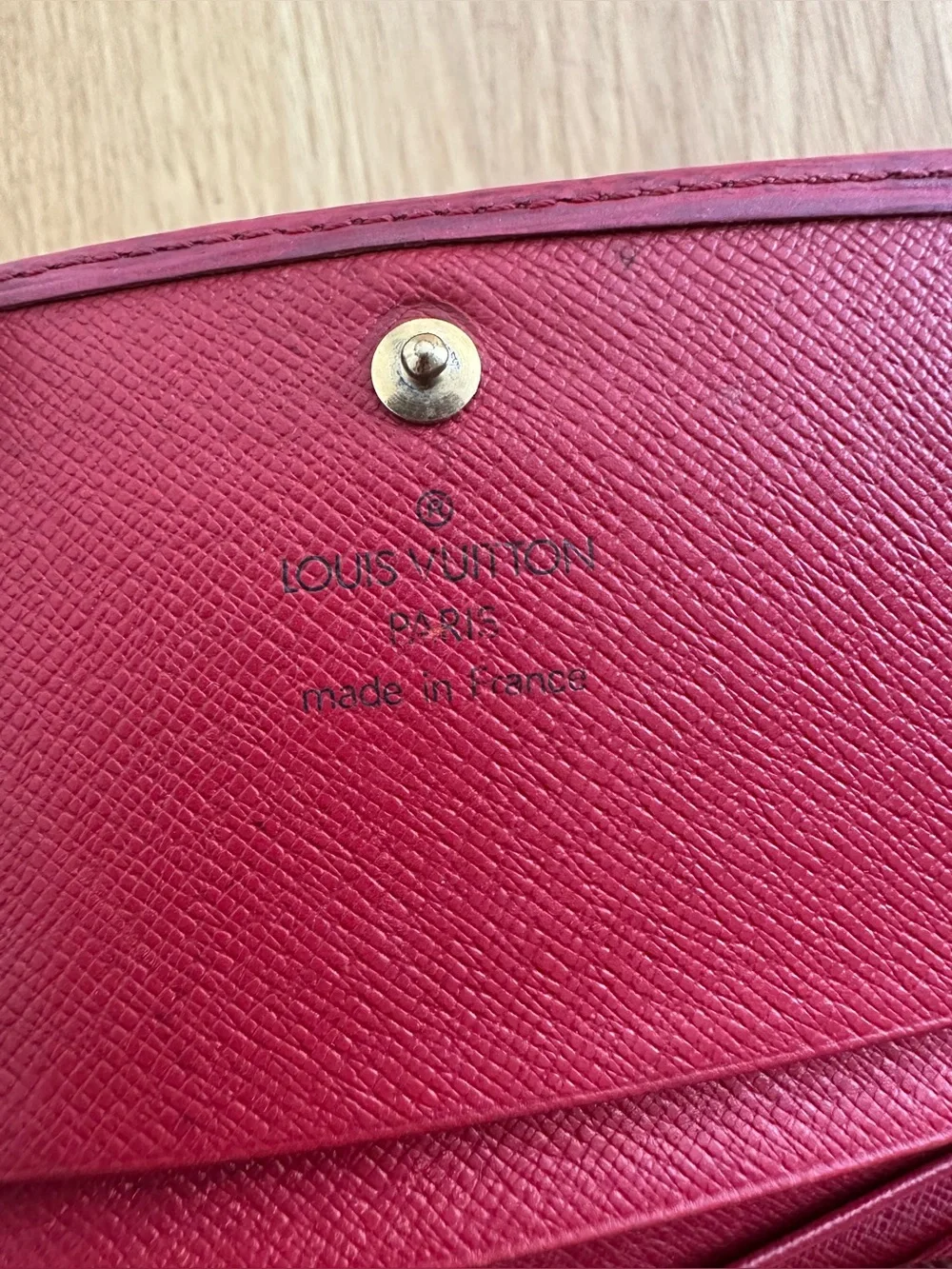 Louis Vuitton Epi Short Wallet